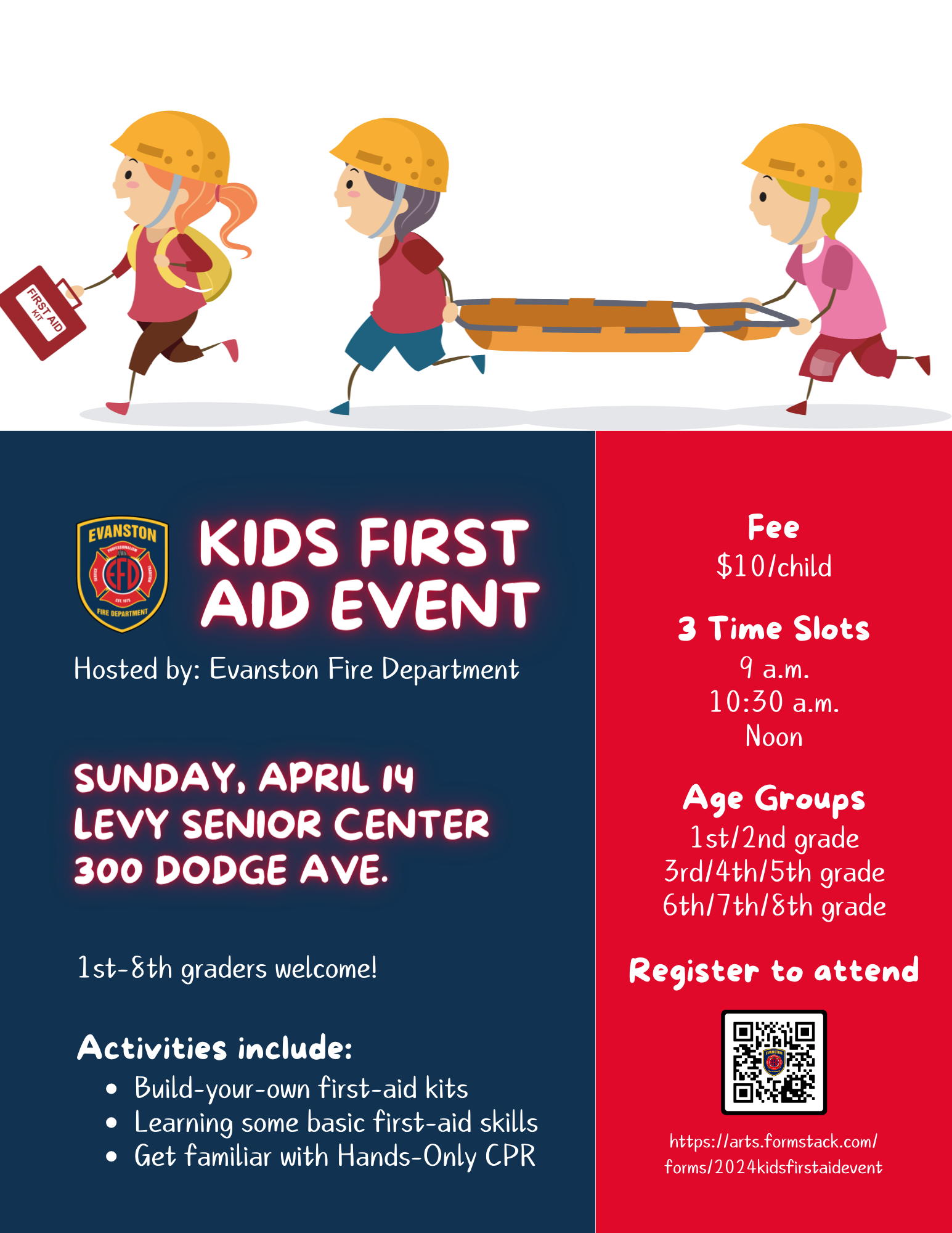 Kids First Aid Event Flier (1)