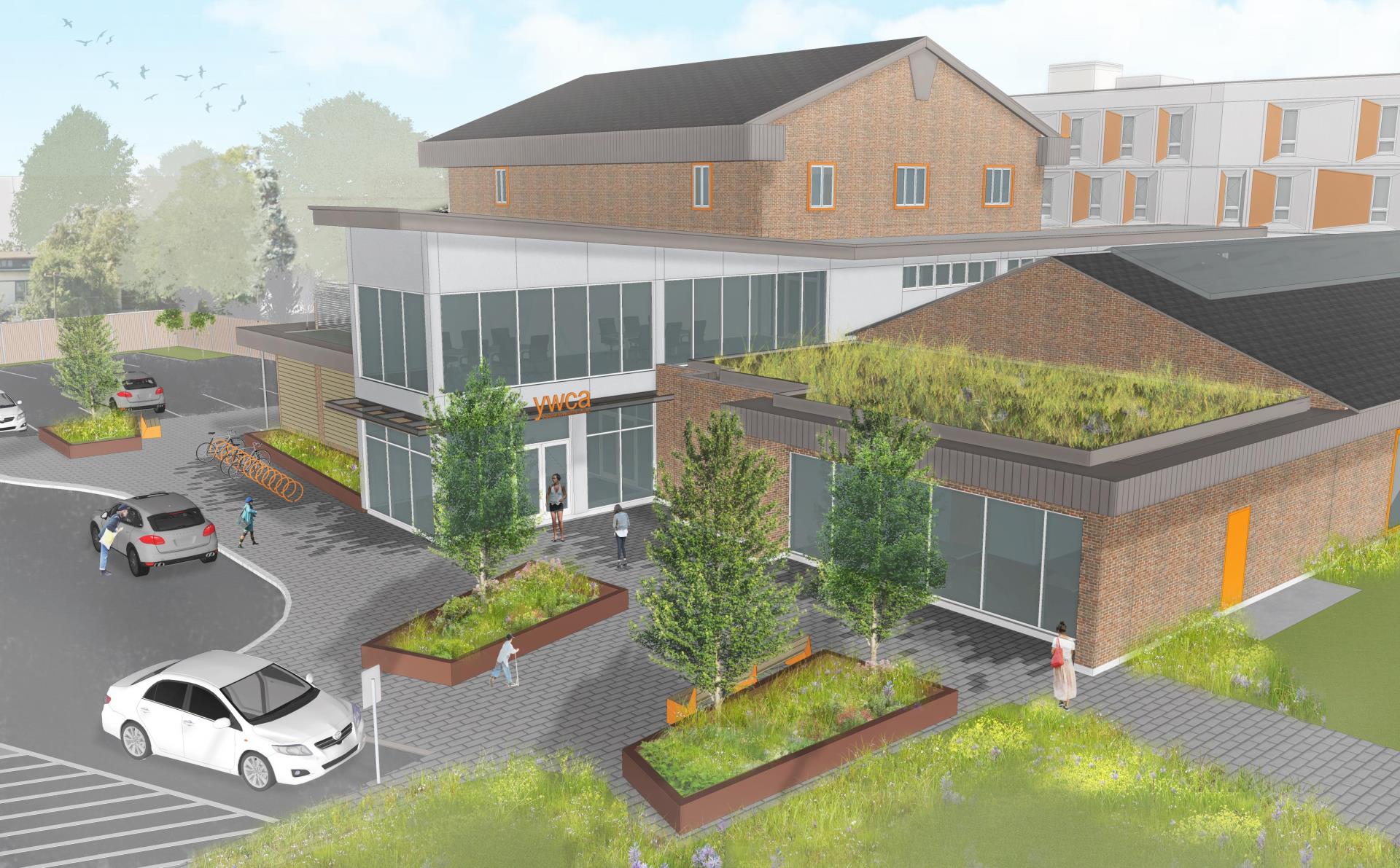 YWCA Rendering - Facing NW